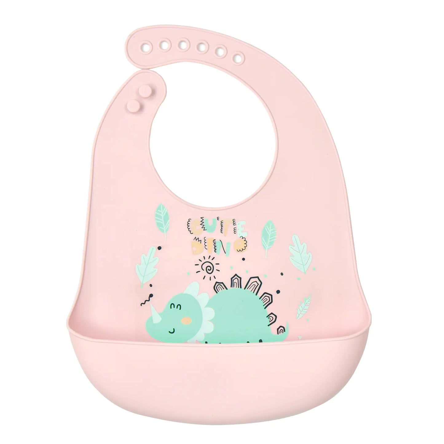 3D Baby Waterproof Silicone Bib for Feeding Kids