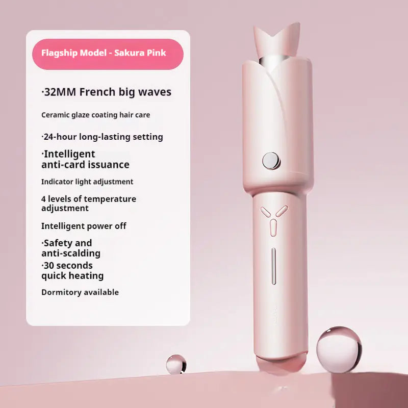 Wireless Portable Hair Curler