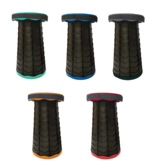Outdoor Telescopic Plastic Folding Stool