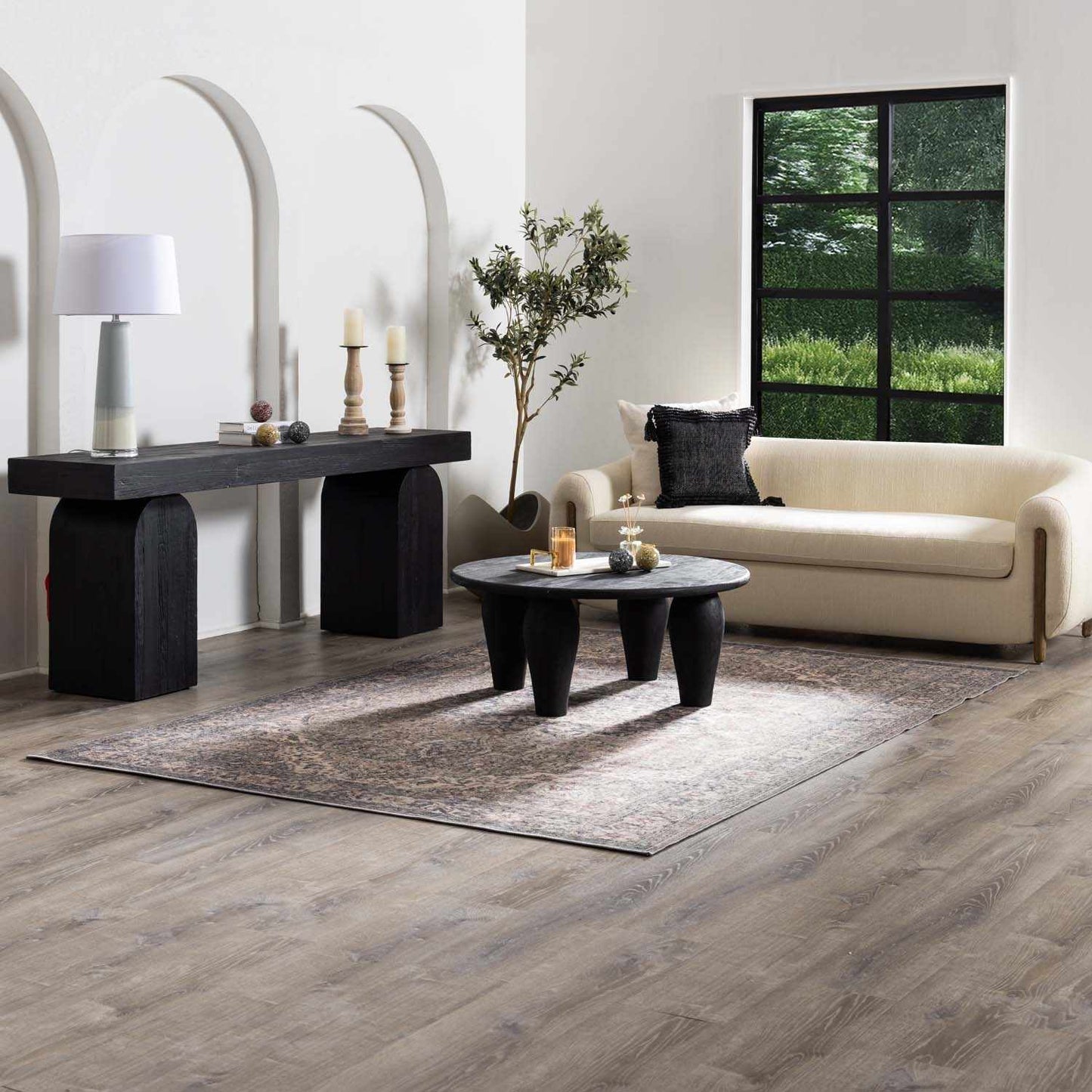 Greenpoint Dusty Blue Washable Rug-5