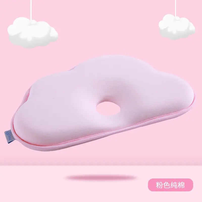 Baby Cloud-Shaped Pillow for Newborns, Washable Cotton