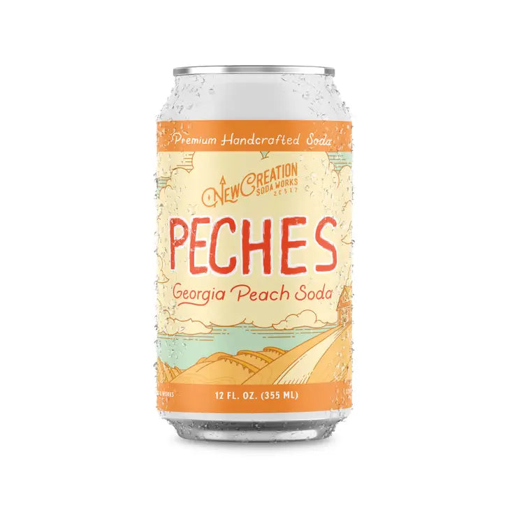 Georgia Peach Soda (Peches)-0
