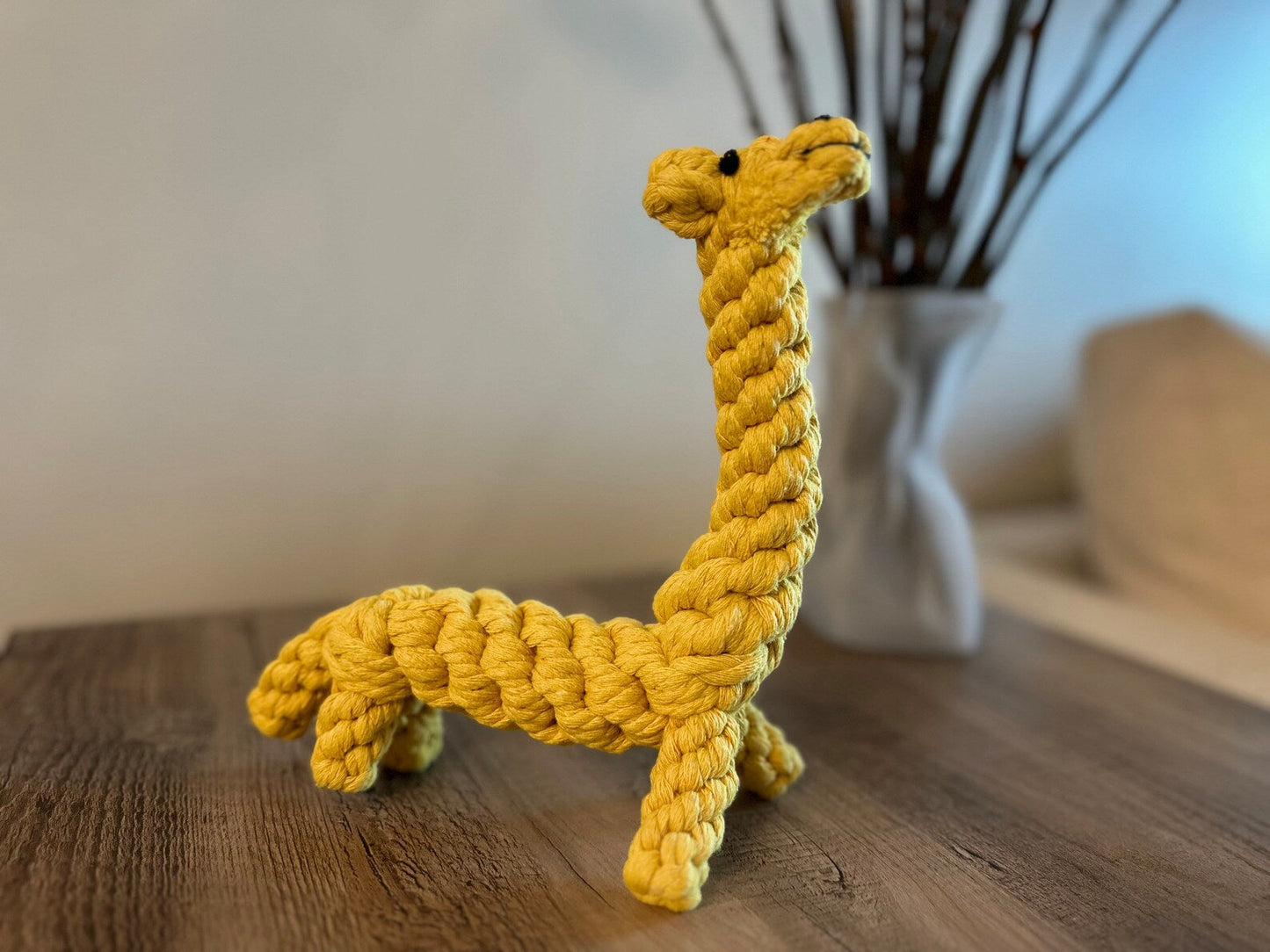 Joy the Giraffe Rope Toy-5