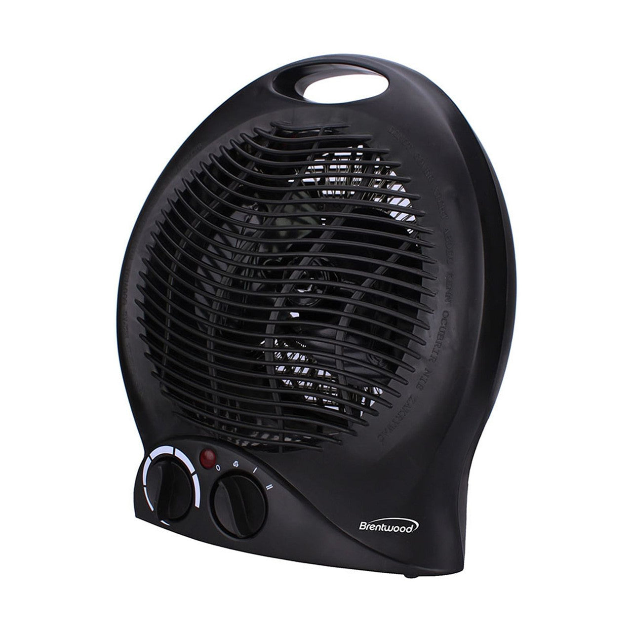 Brentwood 1500 watt 2 in 1 Fan Heater in Black-0