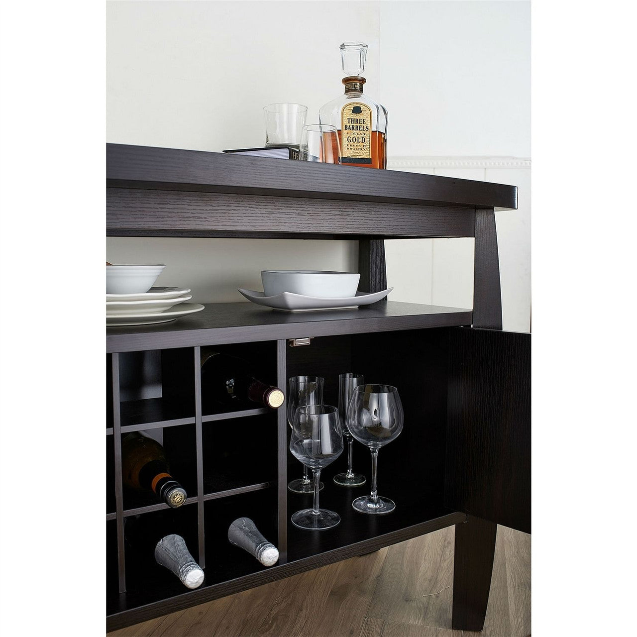 Modern Dining Room Sideboard Buffet Server Console Table-0
