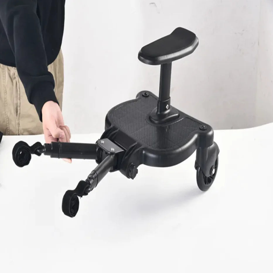 Double Seat Stroller Attachment Skateboard
