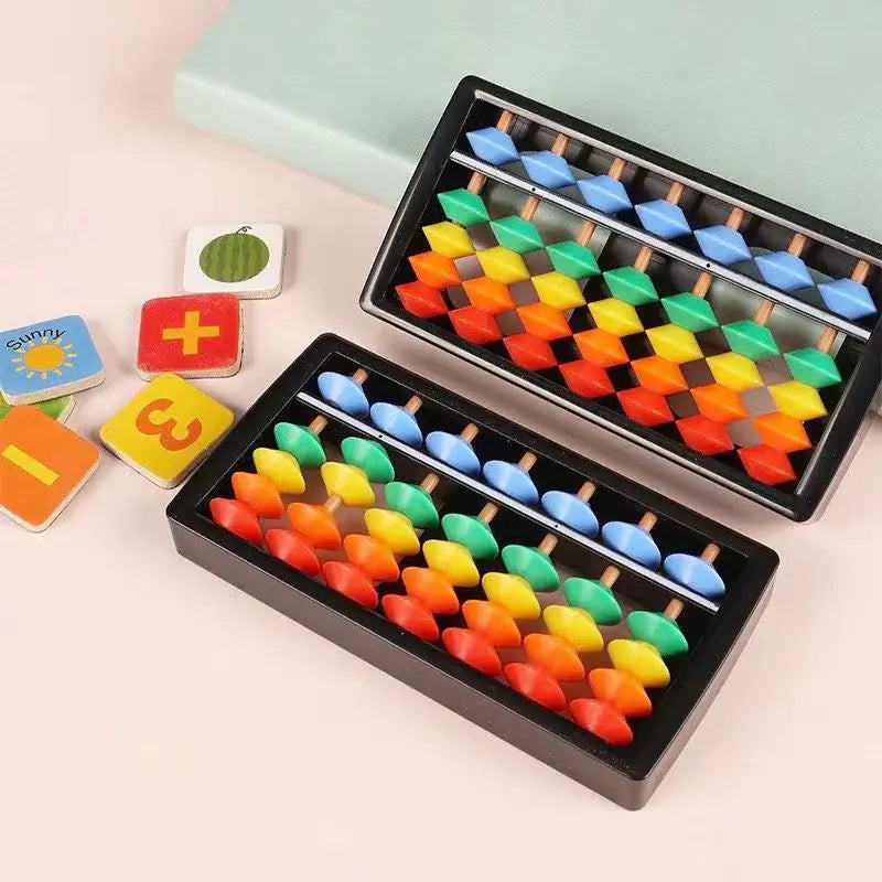 New Wooden Abacus for Kids with 7 to 17 Levels