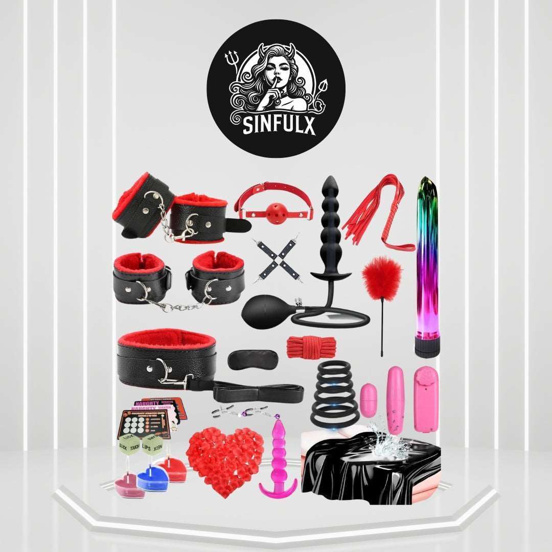Ultimate BDSM Bondage & Restraint Essentials Kit-0