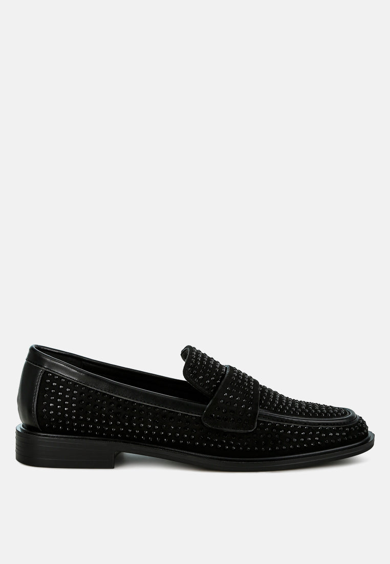 Hobbs Rhinestones Embellished Loafers-6