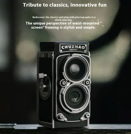 Dual-Reverse Retro Mini Digital Camera