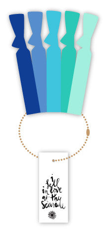 I Fell in Love at the Seaside | Classic Hair Tie Collection-0