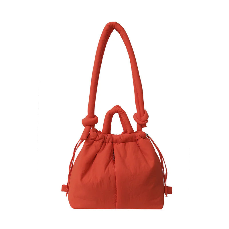 Women's Nylon Drawstring Backpack