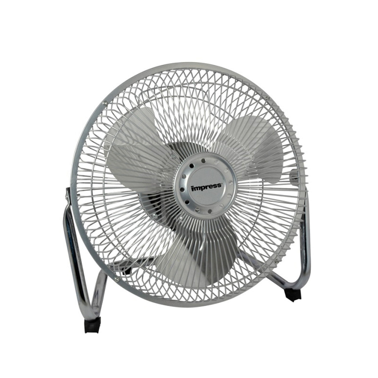 Impress 9-Inch All Metal High Velocity Fan Silver Finish-0