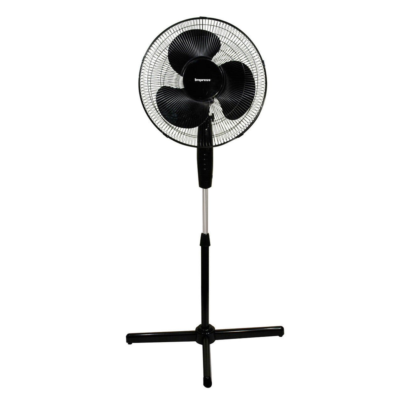 Impress Handi-Fan 16 Inch Oscillating Stand Fan in Black-0