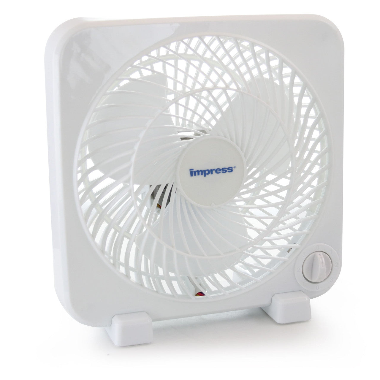 Impress 9 Inch Box Fan- White-0