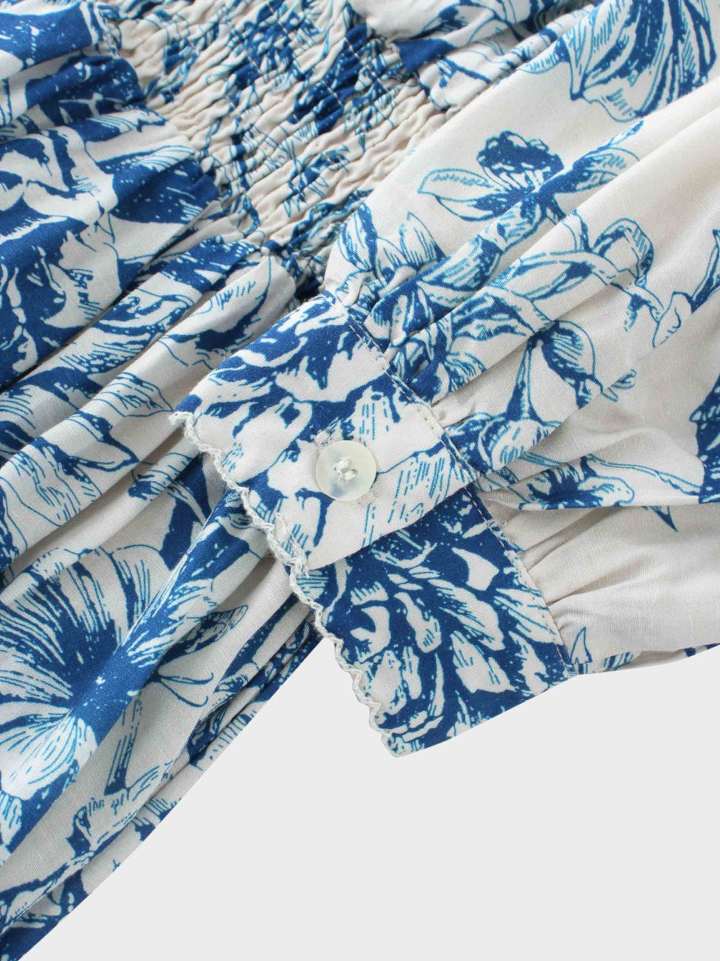 Smocked Waist Dress-Toile-4