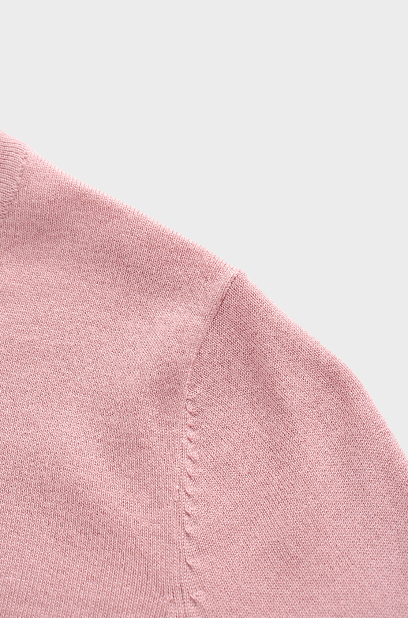 Basic Crew Sweater 3Q-Mauve-3