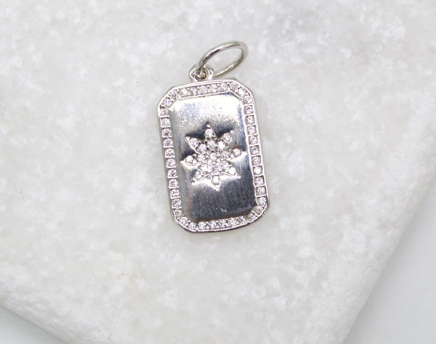 18K Gold Filled Star Tag Plate-2