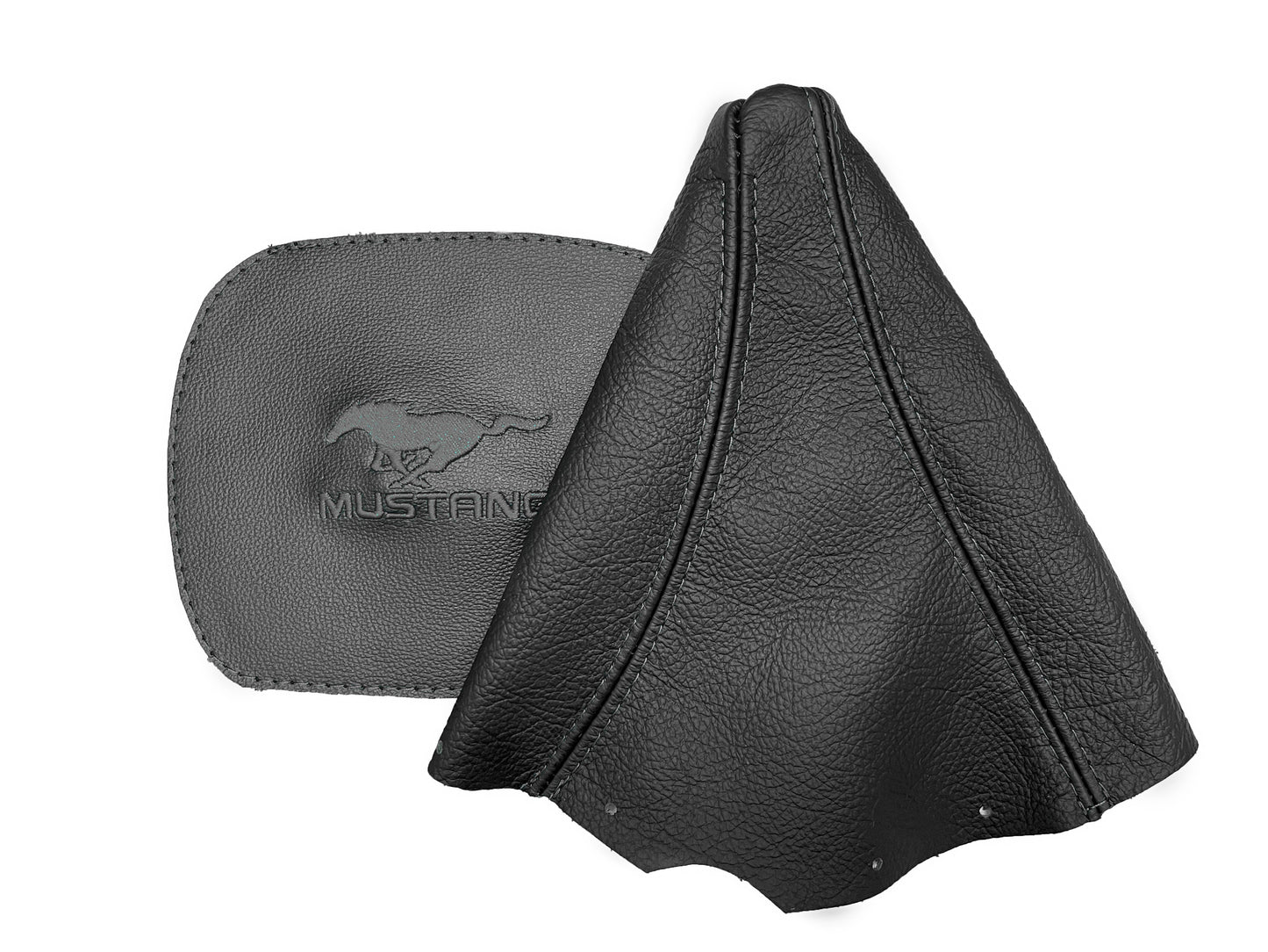 1994-2004 FORD MUSTANG GT Embroidered Leather Manual Shift Boot Cover-9