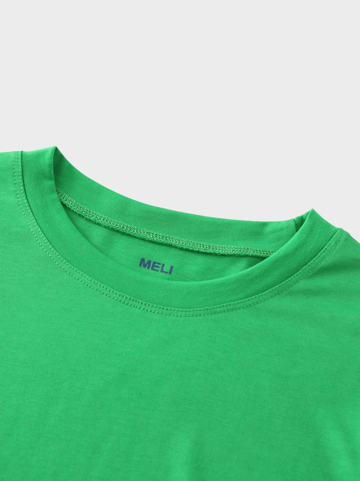 Bubble Sleeve T-Shirt-Kelly Green-2