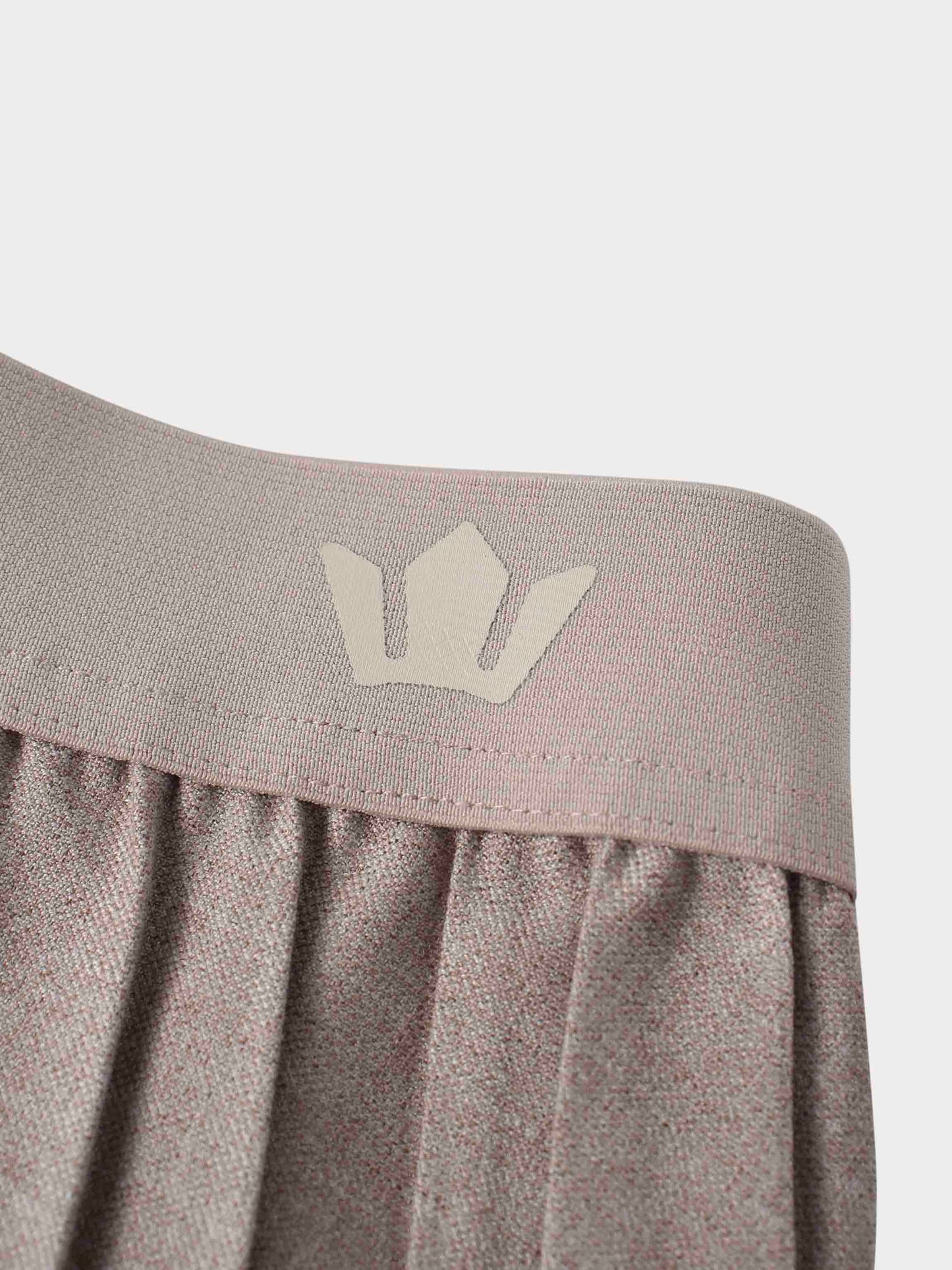 Marni Pleated Skirt 37"-Mocha Mousse-4