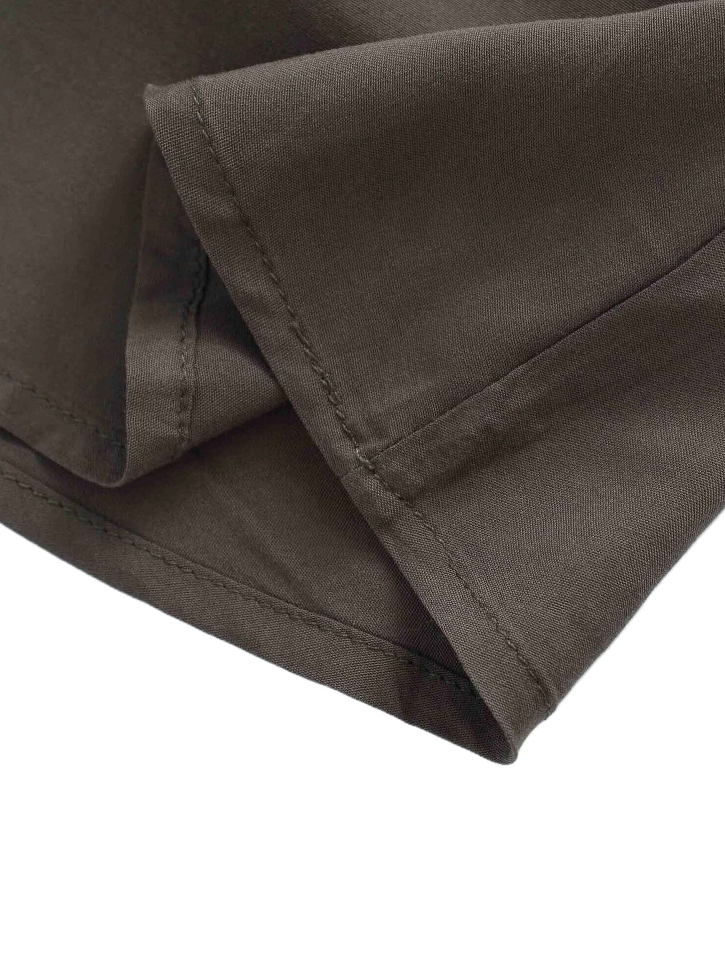 TRUMPET FLARE SKIRT-OLIVE-4