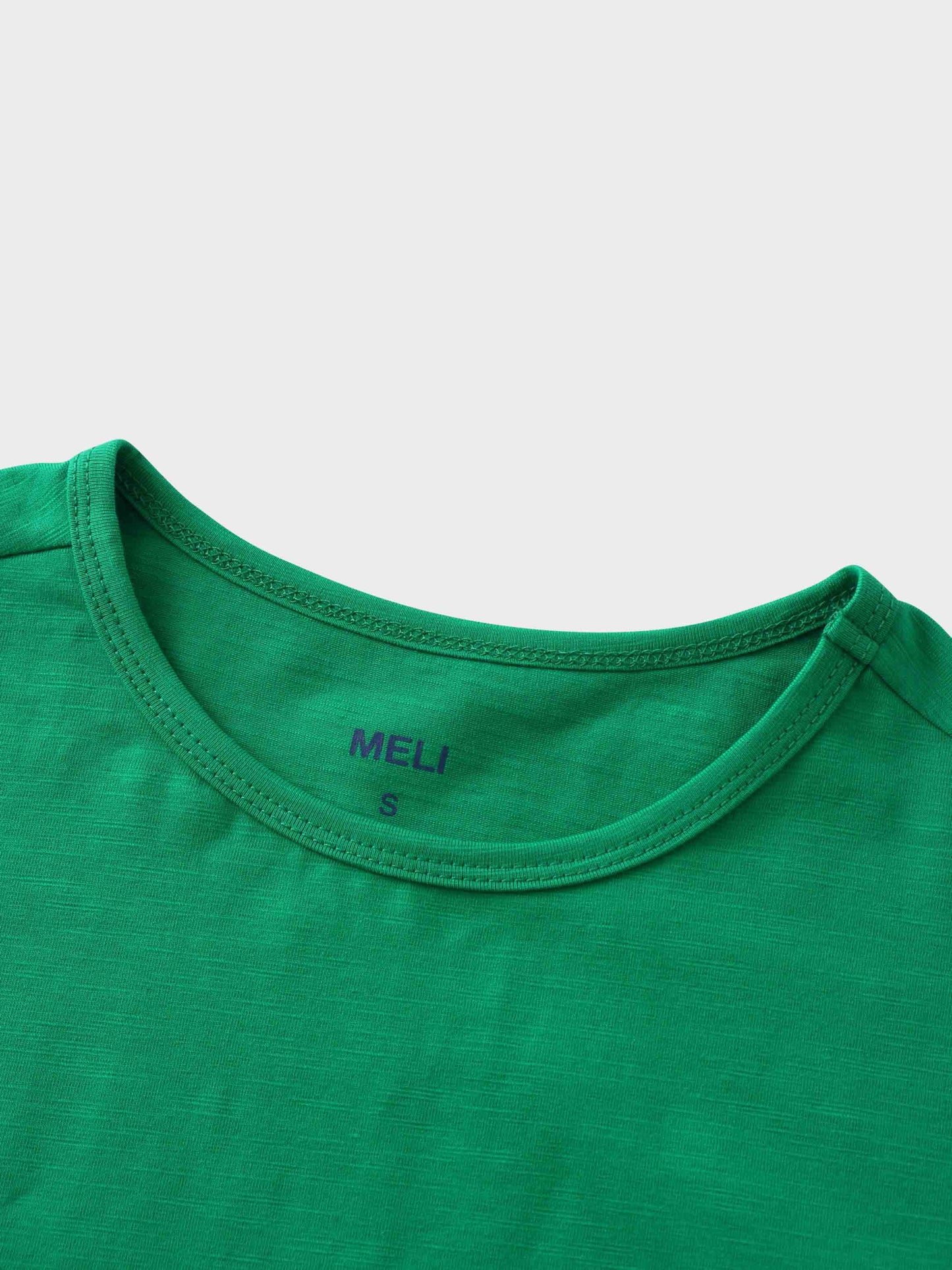 Crew Bomber Tee-Kelly Green-2