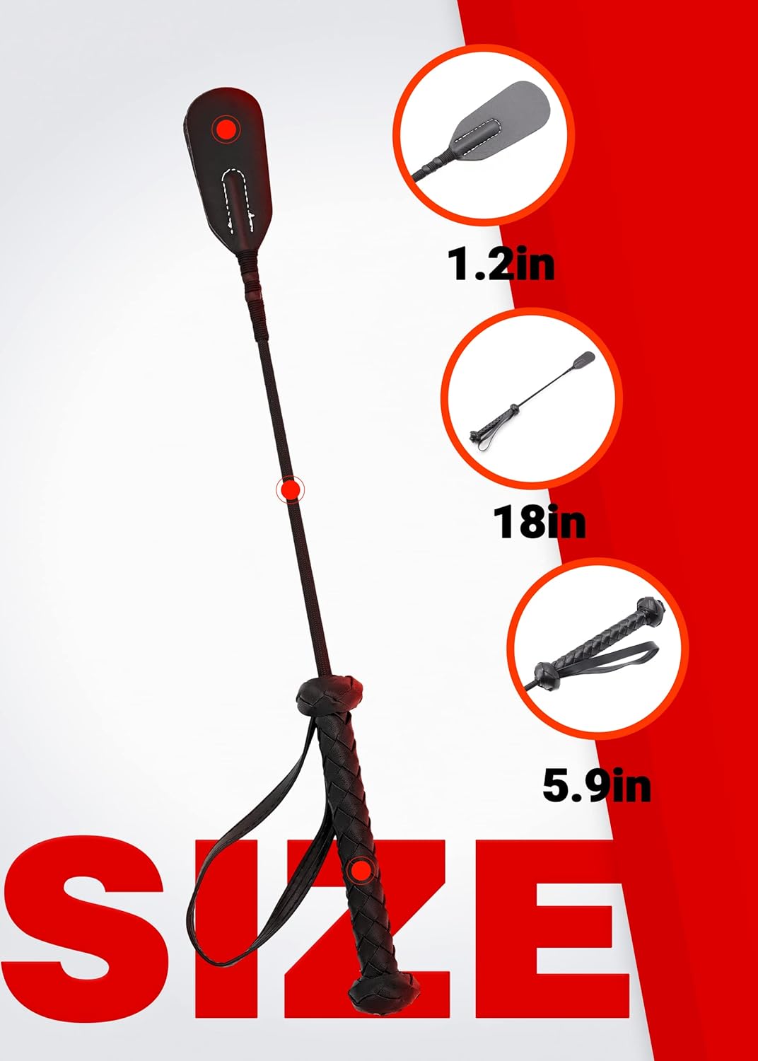 SeductiveImpact Wand Paddle for BDSM Play-4
