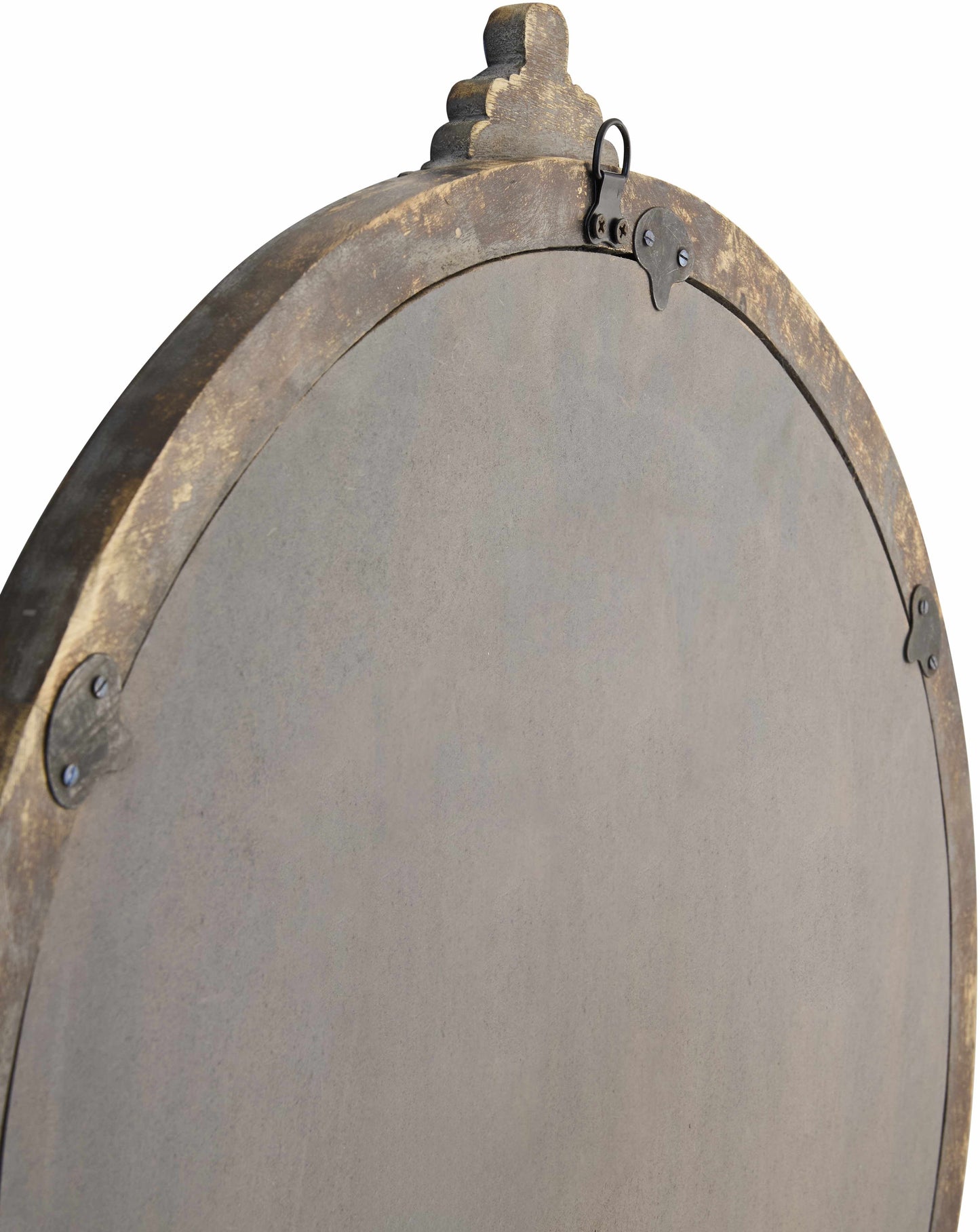 Kandersteg Dark Red Accent Mirror-4