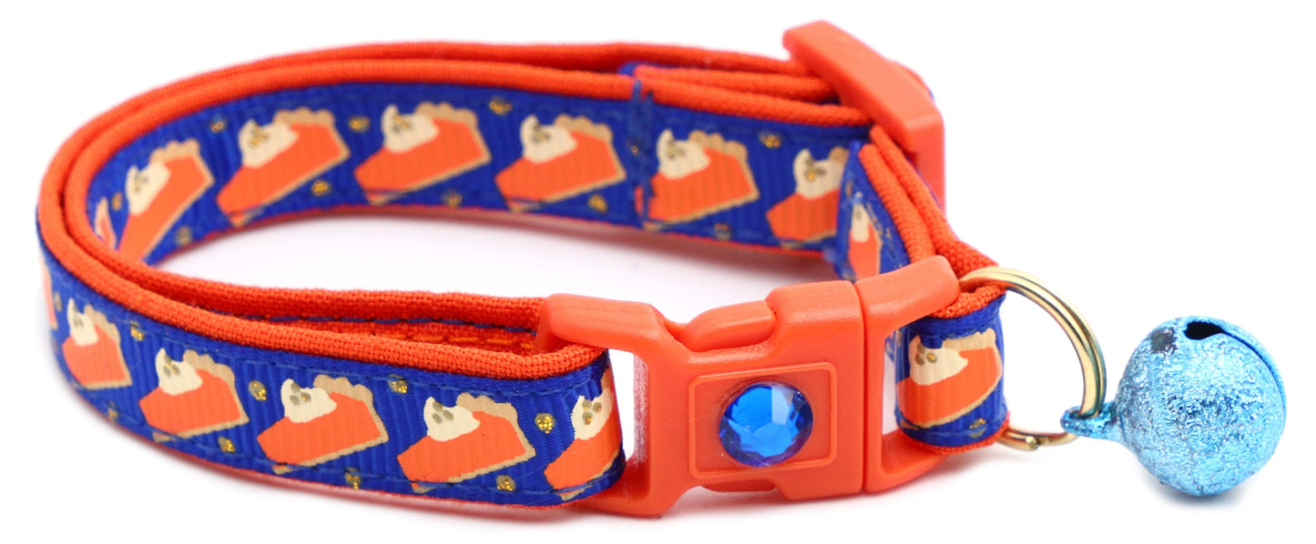 Pumpkin Pie Slices Breakaway Cat Collar-6