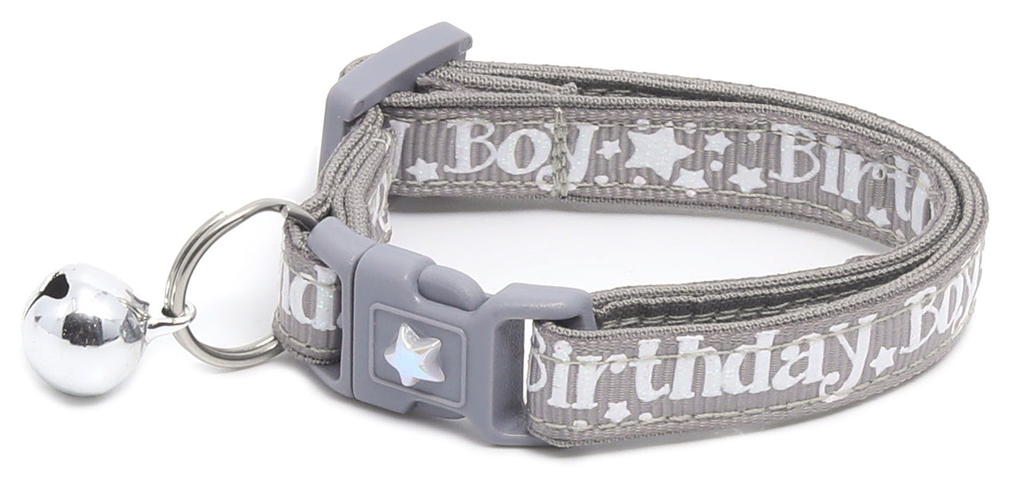 Birthday Boy Breakaway Cat Collar-14