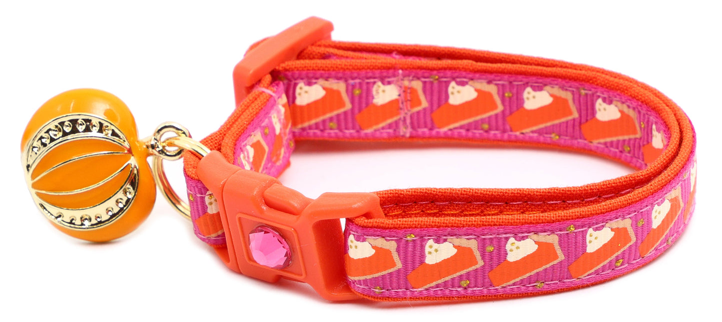 Pumpkin Pie Slices Breakaway Cat Collar-18