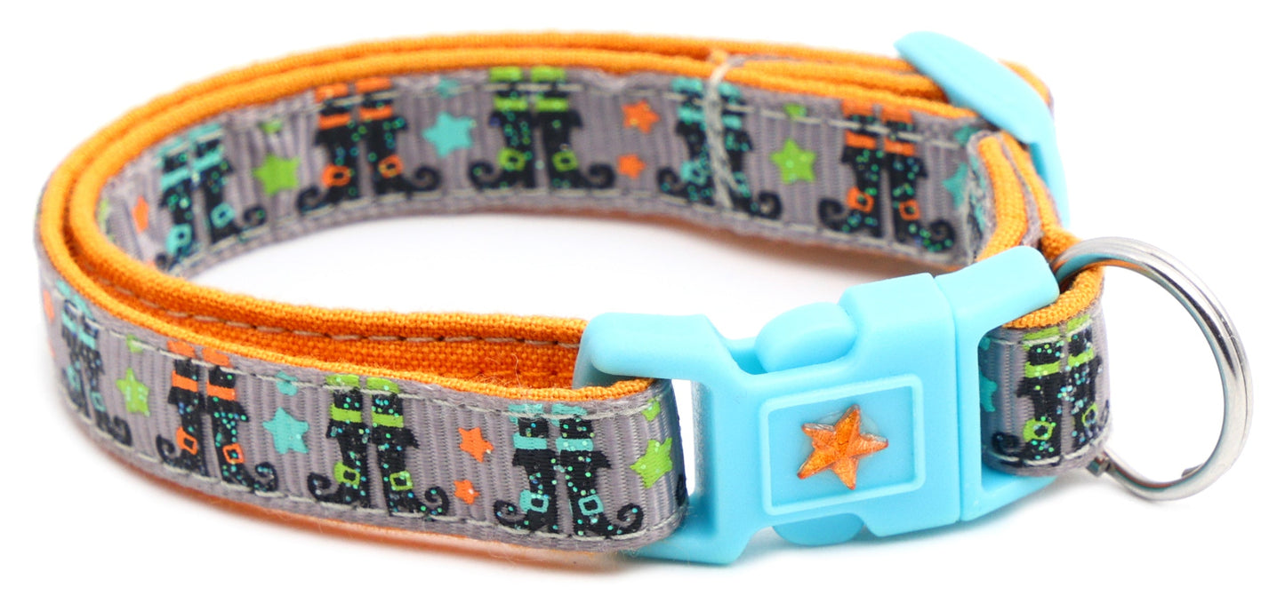 Witchy Boots Breakaway Cat Collar-24