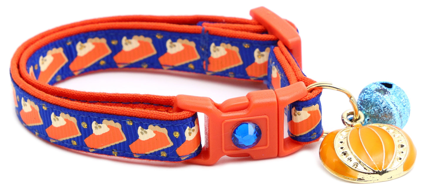 Pumpkin Pie Slices Breakaway Cat Collar-24