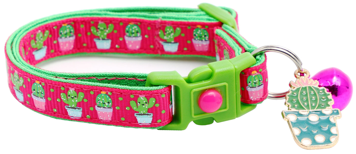 Cute but Prickly Breakaway Cat Collar-29