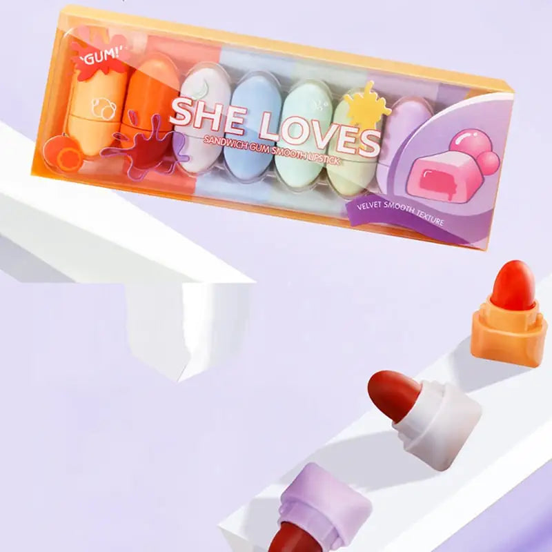 Matte Non-stick Lipstick Gift Box Set