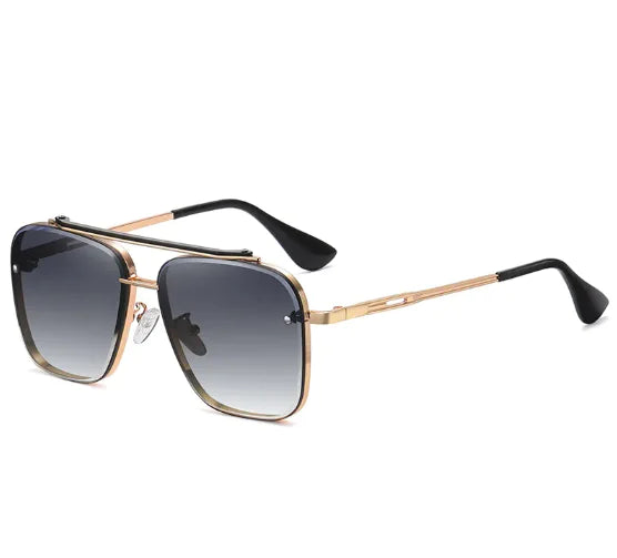 Dual-Tone Gradient Polarized Sunglasses