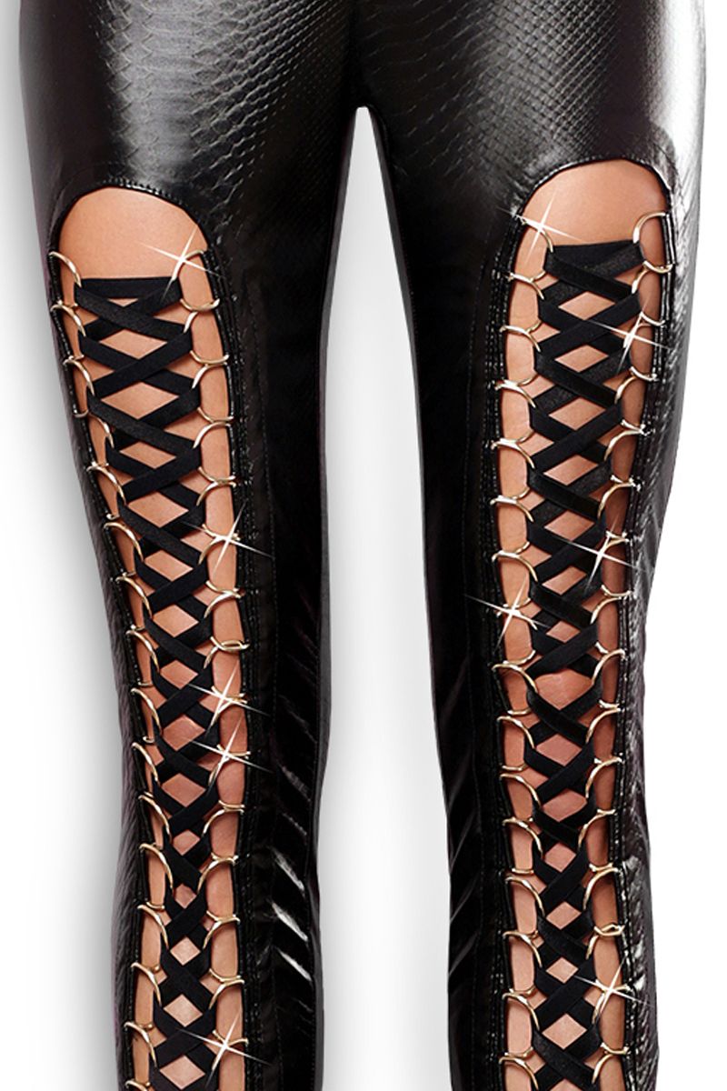 schwarze Hose Aggressive L/XL von Lolitta-2