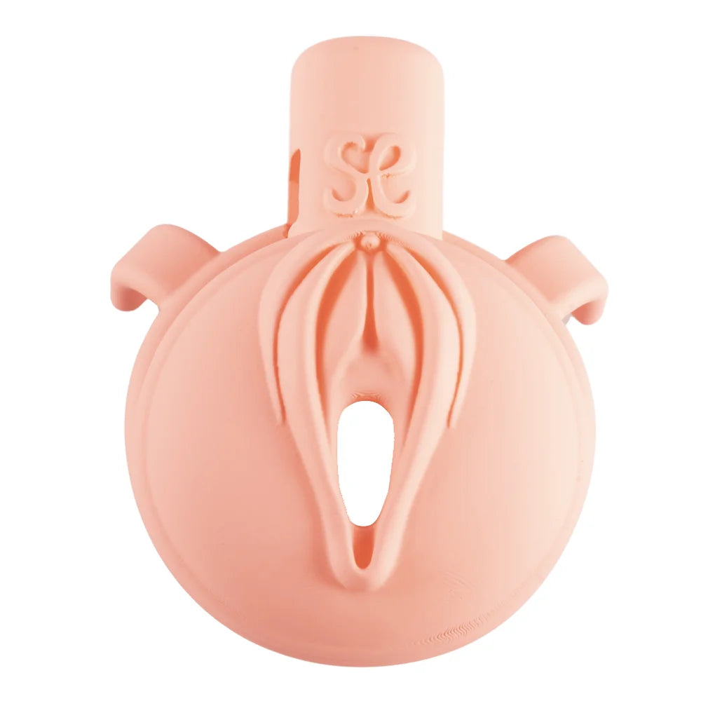 LOCKINK Sevanda 3D Printed Pink Pride Male Chastity Cage-2