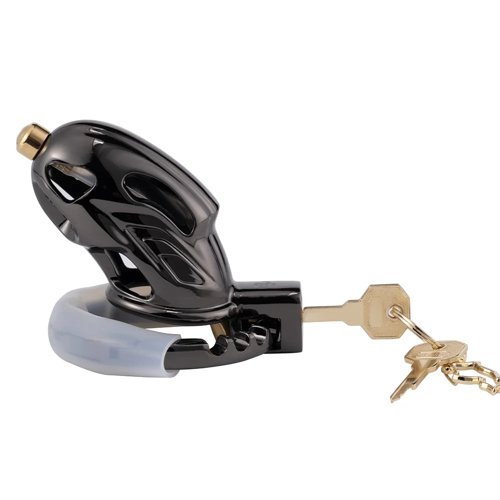 LOCKINK Sevanda Outlaw Urethral Sounding Male Chastity Cage-3