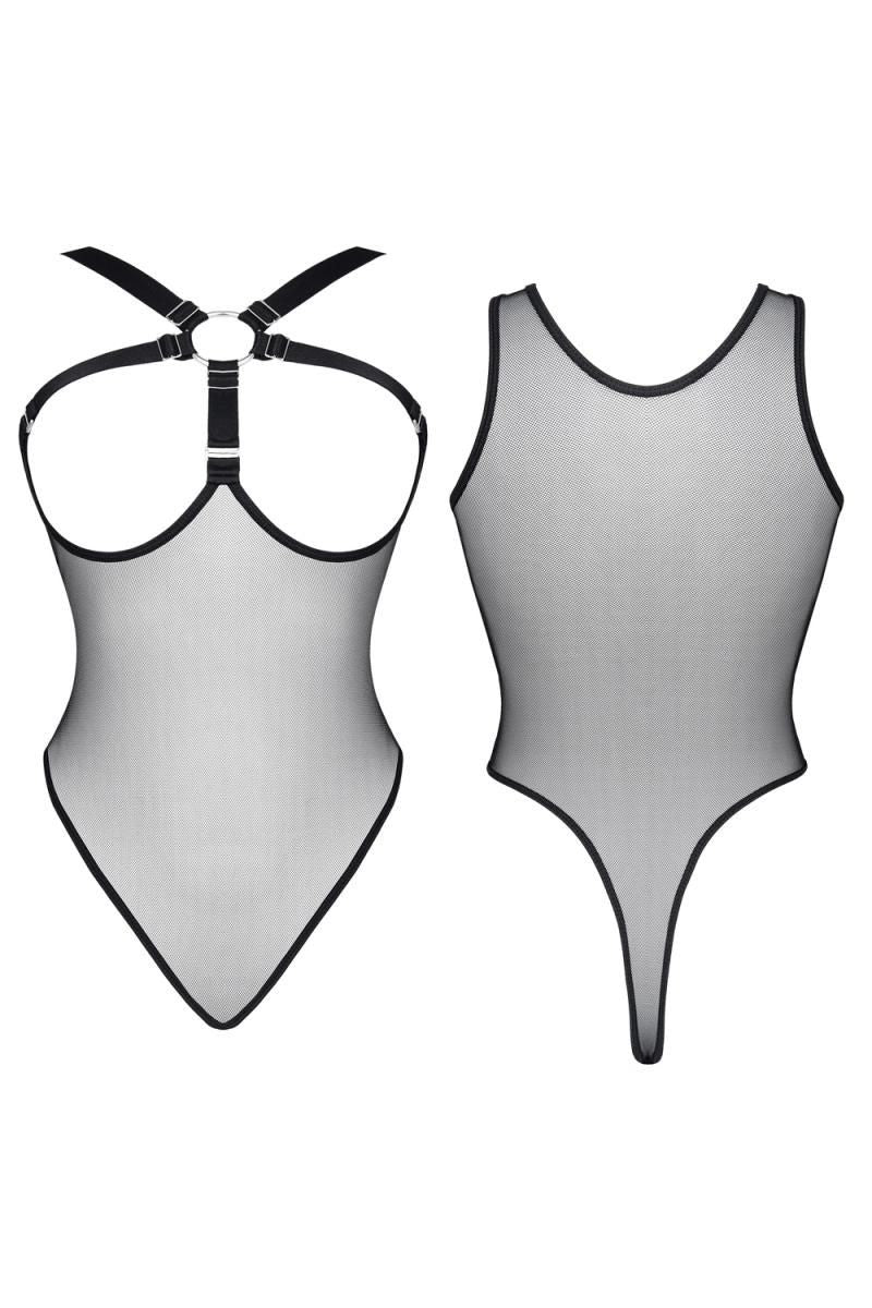 schwarzer Body LXMayte001 - XXL-0