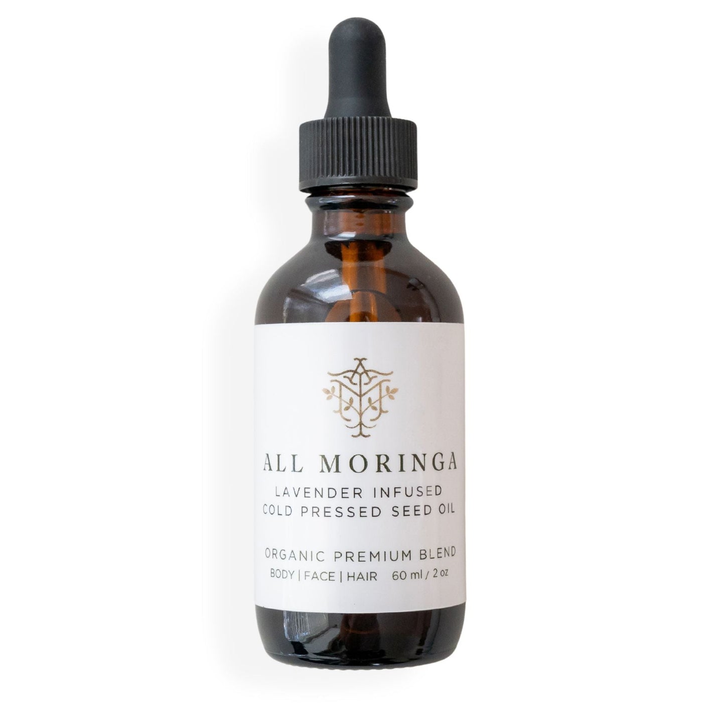 Moringa Oleifera Cold Press Seed Oil Premium Untouched Pure 100% All Natural Organic (Ben oil) for Face, Body, and Hair. Unscented or Lavender and Ylang Ylang infused (All Skin Types)-5
