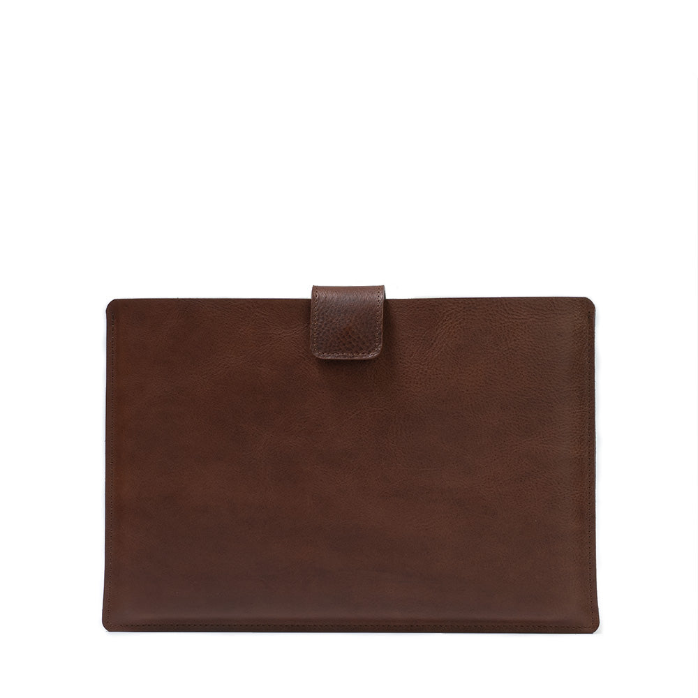 Leather Sleeve for iPad with Magnetic Strap-5
