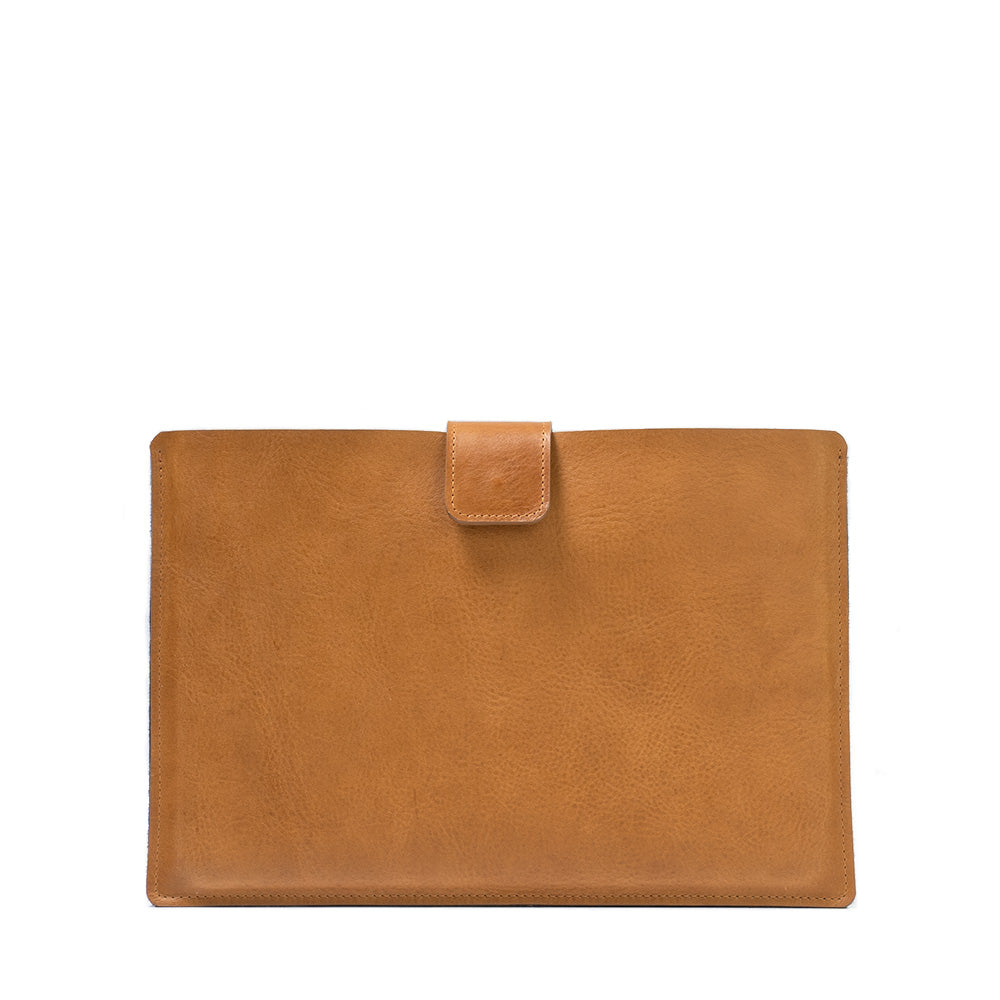 Leather Sleeve for iPad with Magnetic Strap-4