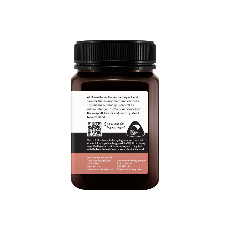 Mānuka Honey MGO 83+ with Lemon 500g-2