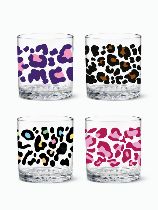 Leopard - RESERVE 12oz Old Fashioned Tritan™ Copolyester Glass-0