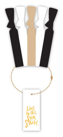 Live in the Sunshine | Classic Hair Tie Collection-0