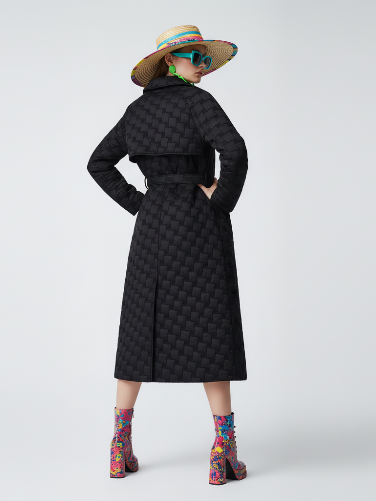 Long Quilted Puffer Coat FIFTH AVENUE BYMANYC ® New York-2