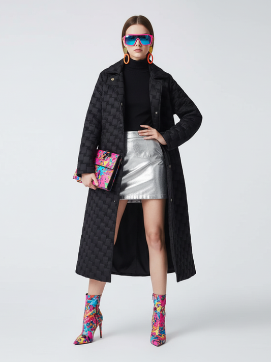 Long Quilted Puffer Coat FIFTH AVENUE BYMANYC ® New York-0