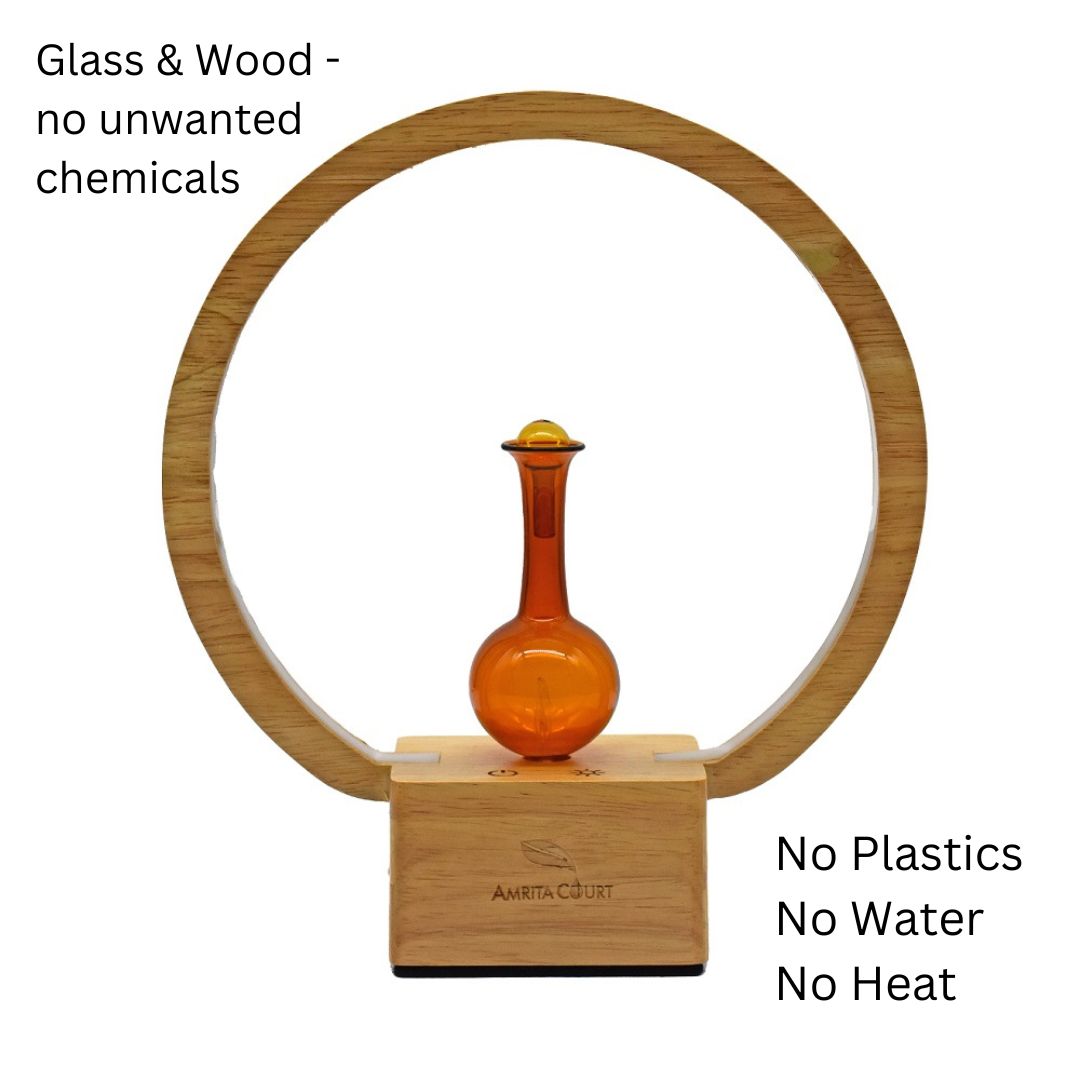 LUNA Eco-Friendly Aroma Diffuser | Ringlight Waterless Nebuliser | Pure Essential Oil-1